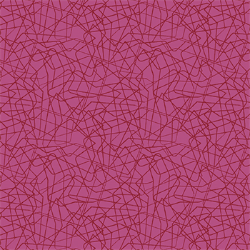 Benartex 13267-25 Stitchy Threaded Lines Dark Fuchsia