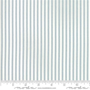 MODA 55168-18M Vintage Holiday Stripe Silver/White metallic