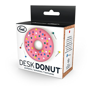 Fred Pushpins Desk Donut