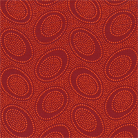 Kaffe Fassett Rowan Free Spirit Fabrics ClassicsPWGP-071 Aboriginal Dot Pumpkin