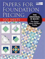 Papers for foundation piecing