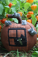 Bobbin Quilt Patroon Scary cat