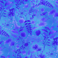 Studio E 4493-70 Wildflowers Toss Blue