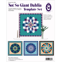 Marti Michell 8034 Not so giant Dahlia template set