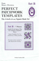Marti Michell 8252 Perfect Patchwork Templates Set B