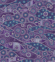 Oasis Fabrics 60-11901 Down Under Wave Purple