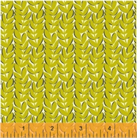 quilten, quiltstof, Windham Fabrics 51292-3 Fantasy Chartreuse