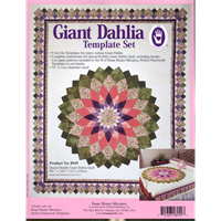 Marti Michell 8949 Giant Dahlia template set