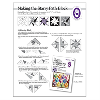 Marti Michell 8586 Perfect Patchwork Templates Starry Path
