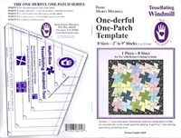 Marti Michell One Derful One Patch template set