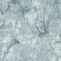 Hoffman 3019-188 Batik Dots Grey