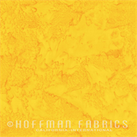 Hoffman Bali 3018-471 Hand-dyes Buttercup