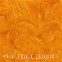 Hoffman Batik 3018-460 Hand Dyes Squash