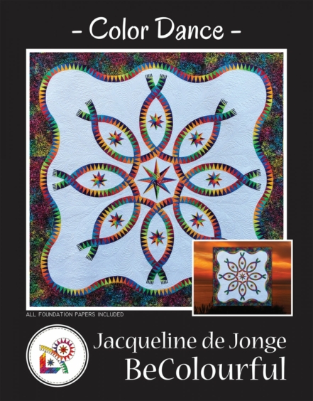 Corrupt Begraafplaats rijstwijn BeColourful Jacqueline de Jonge Color Dance: Patronen: Quilt-benodigdheden:  De Quilt webshop van Quilt-Atelier Trijntje van der Horst.