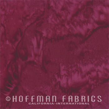 Hoffman Bali 3018-038 Hand-dyes Burgundy