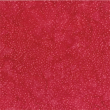 Hoffman Batik 3019-094 Batik Dots Red