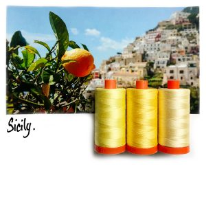 Aurifil Colour Builder AC50CP3-004 Sicily Yellow