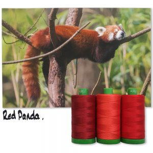 Aurifil Colour Builder AC40CP-002 Red Panda