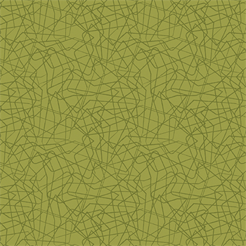 Benartex 13267-44 Stitchy Threaded Lines Dark Green