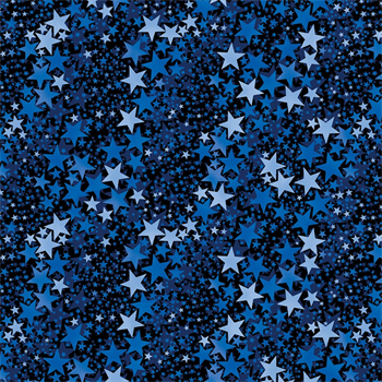 Benartex Starlight Blue 12895W-55