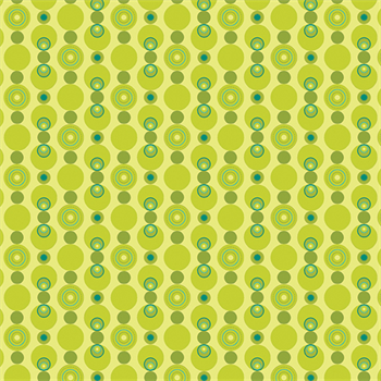 Benartex 6193-44 Periwinkle Lime Green