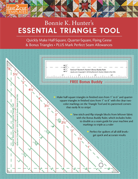Quiltliniaal Essential Triangle Tool Bonnie K. Hunter