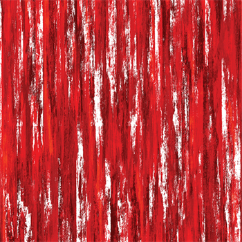 Benartex 7763P-10 Pearl Texture Stripe Red