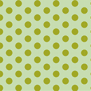 Tilda Fabrics 130011 Medium Dots Green