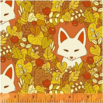 Windham Fabrics 51112-1 Forest Spirit Orange