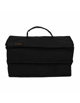 Yazzii CA16 The Double Deluxe Organizer Black