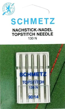 Naaimachine naalden -Schmetz 130N Topstitch naalden 90/14