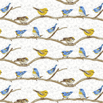 Henry Glass 1761-90 Birds on a Branch
