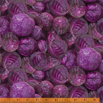 Windham Fabrics2556-010 Red Cabbage