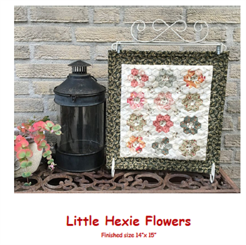 Little Hexie Flowers Stamp and Patch