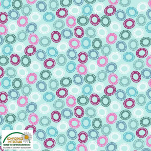 STOF fabrics 4518-017 Quiliters Combination Mint