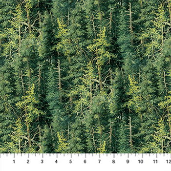 Northcott DP23730-74 Naturescape Evengreen Trees