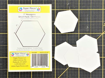 Paper Pieces 100 st. Hexagons 1