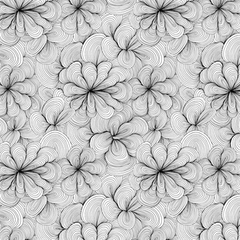 Windham Fabrics 5266-31 Home Swirly White