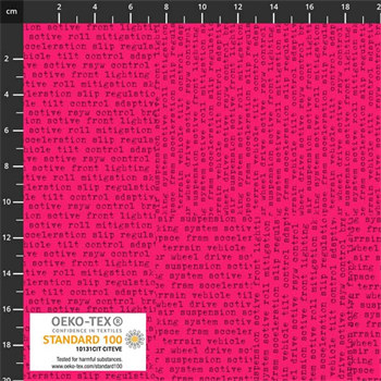 Blank Quilting 4502-005 Wild Text Letters Pink
