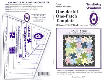 Marti Michell One Derful One Patch template set