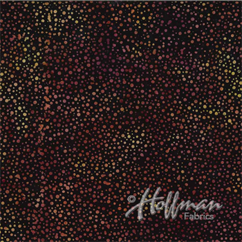 Hoffman 3019-202 Batik Dots Spice
