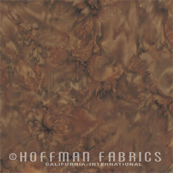 Hoffman Bali 3018-386 Hand-dyes Brownie