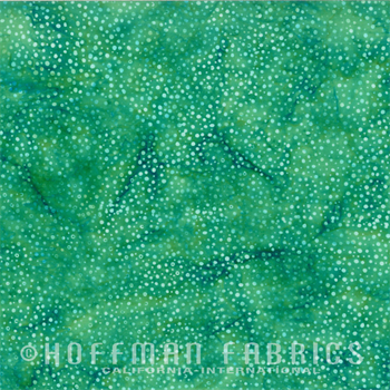 Hoffman Batik Dots 3019-099 Jade