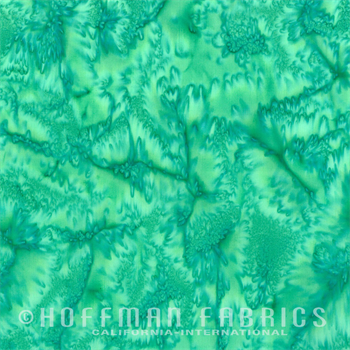 Hoffman Bali 3018-029 Hand-dyes Jade